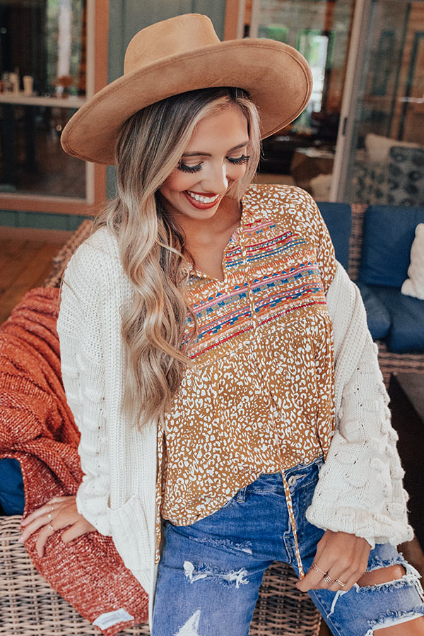 Granting Wishes Embroidered Shift Top Image - 2