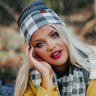 Favor The Cold High Pony Tail Beanie In Grey Image - 1