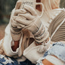 Vail Ski Trip Knit Gloves in Beige Image - 1