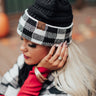 Favor The Cold High Pony Tail Beanie In Black Image - 1