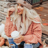 Leopard Love Faux Fur Pom Beanie in Warm Taupe Image - 1