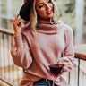 Soft Spun Sweater In Blush Image - 1