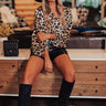 Runaway Fabulous Leopard Shift Top in Champagne Image - 1