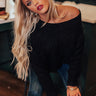 Snuggle Up Buttercup Knit Sweater In Black Image - 1