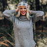 Soft Spun Sweater In Grey Image - 1