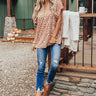 Ready, Set, Obsessed Shift Top in Camel Image - 1