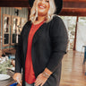 Endless Layers Cardigan In Black Curves Image - 1