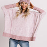 Cozy Flow Shift Top In Wine Image - 1