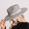 Berkshires Brunch Wool Fedora in Grey Image - 1