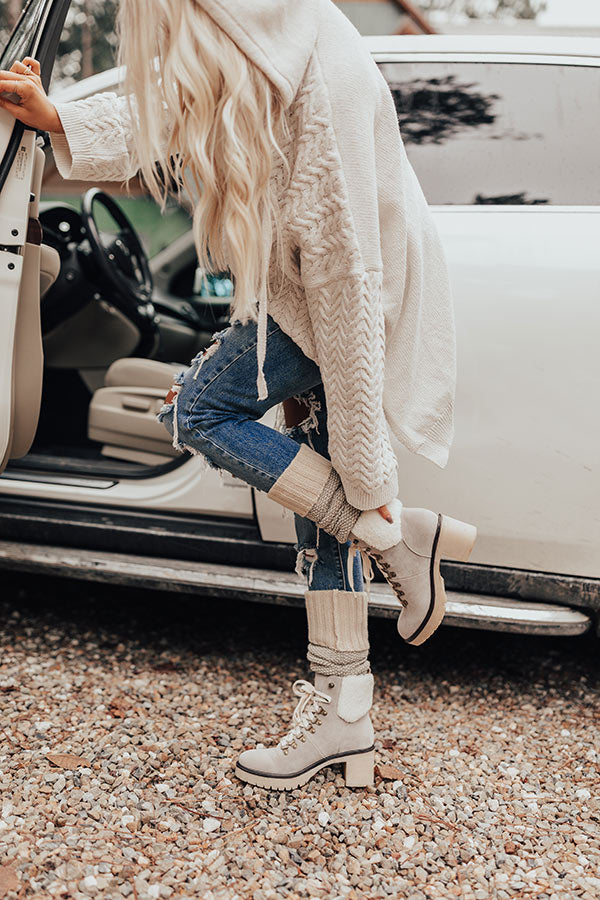 The Remi Bootie In Grey