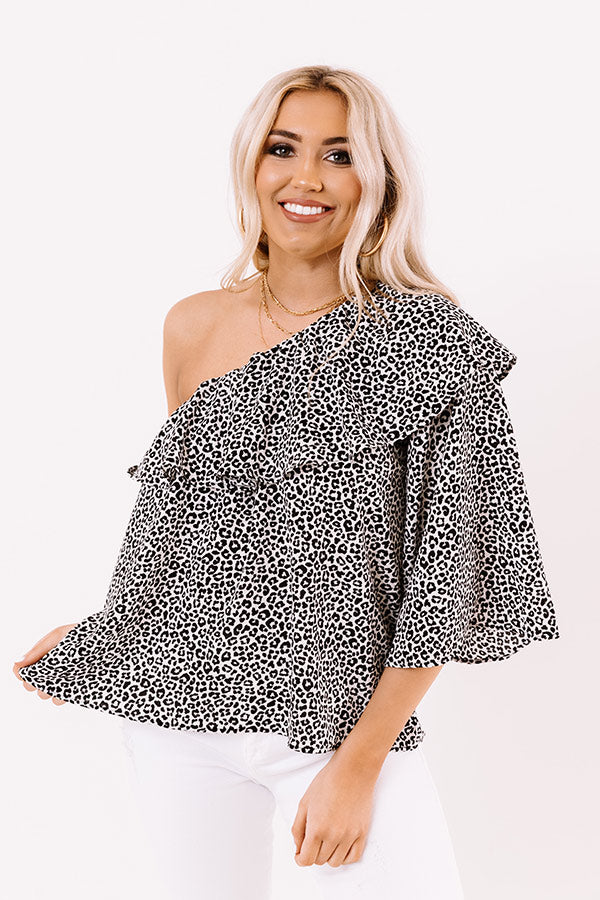Best Look Leopard Top Image - 3