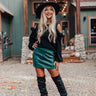 Soho Sights Faux Suede Skirt Image - 1