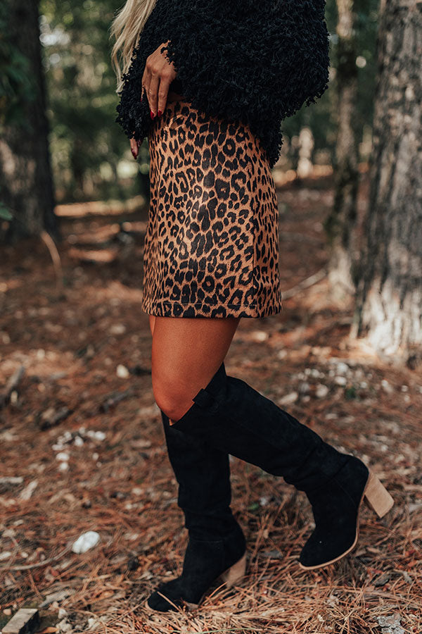 Colorado Concert Leopard Skirt Image - 1