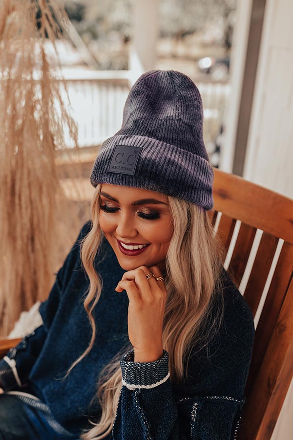 Favor The Cold Tie Dye Beanie Image - 2