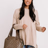 Moving On Up Sweatshirt In Beige Image - 1