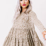 Believing In Forever Leopard Shift Top In Taupe Image - 1