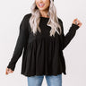 Play For Keeps Shift Top In Black Image - 1