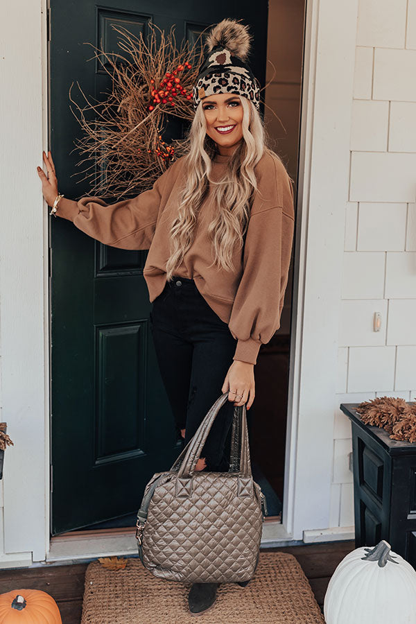 To The Mountains Sweatshirt In Mocha