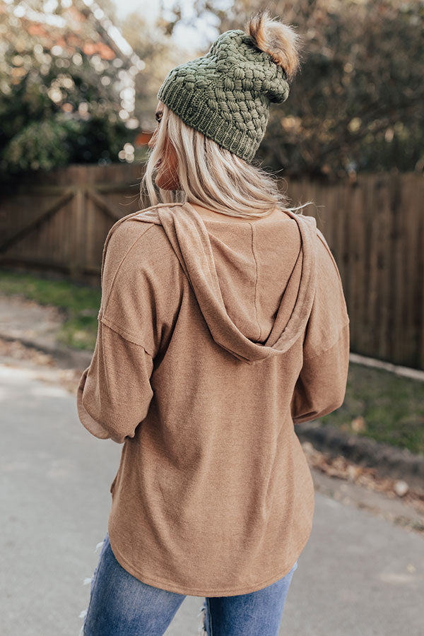 Mountain Bound Hoodie In Mocha Image - 4