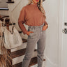 Calling Out Shift Sweater In Blush Image - 1