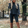 Calling Out Shift Sweater In Black Image - 1