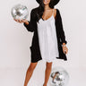 Sips Of Chardonnay Sequin Shift Dress Image - 1