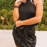 On Your Side Faux Leather Skirt In Black Image - 1