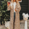 Runway Show Snake Print Duster Image - 1