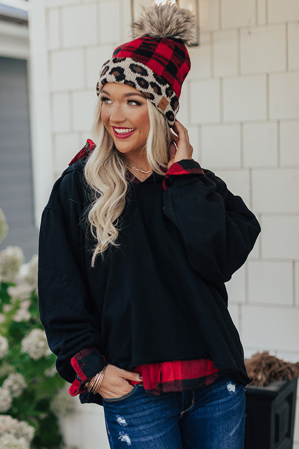 Lodge Party Hoodie In Black Image - 4