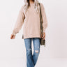 Outdoorsy Babe Sweatshirt In Iced Latte Image - 1