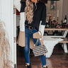 Paris Cafe Color Block Cardigan Image - 1