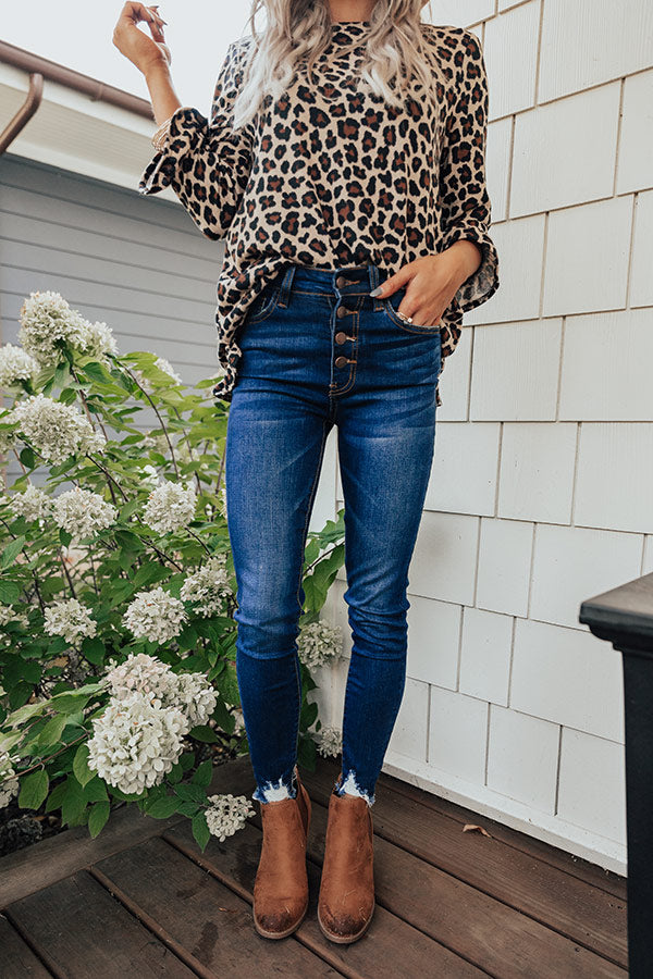 The Chelly High Waist Ankle Skinny Image - 1