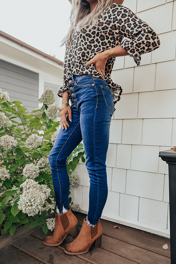 The Chelly High Waist Ankle Skinny Image - 2
