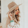 Hidden Trail Wool Fedora in Taupe Image - 1