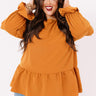 Style Diary Shift Top In Golden Honey   Curves Image - 1