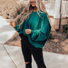 Lodge Party Hoodie In Hunter Green Image - 1