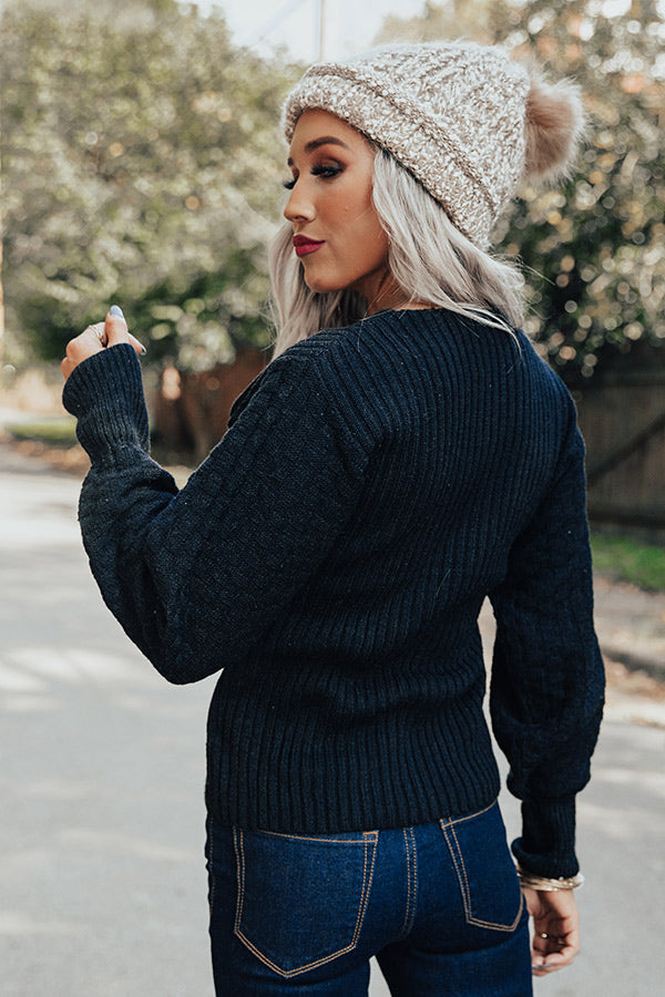 Saturday Social Ribbed Sweater Image - 5