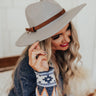 Soho Sights Fedora Hat In Grey Image - 1