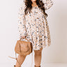 We Meet Again Leopard Babydoll Dress   Curves Image - 1