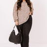 Belles And Brunch Shift top In Iced Latte Curves Image - 1