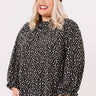 Belles And Brunch Shift Top In Black Curves Image - 1