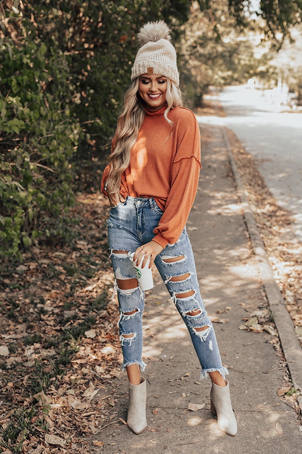 Boulder Weekend Shift Top In Rust