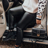 The Milan High Waist Faux Leather Legging  Curves Image - 1