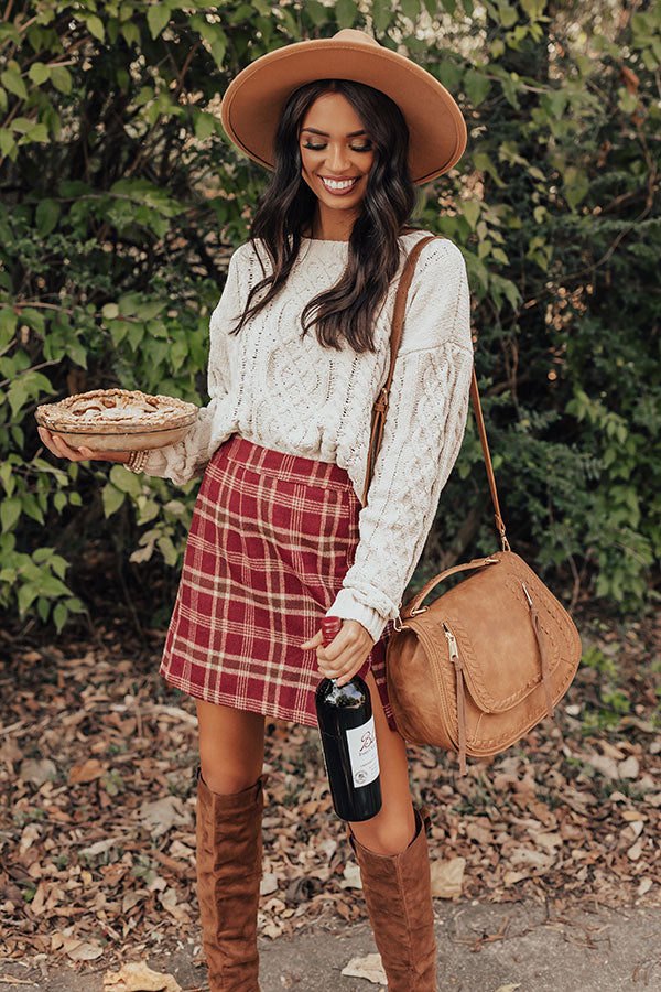 PSL Pick Me Up Sweater In Ivory