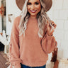 Undercover Kisses Ultra Soft Sweater In Blush Image - 1