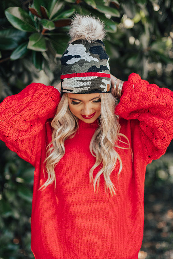 Evening Chill Camo Beanie