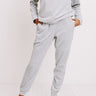 Queen Of Comfort Velour Joggers In Grey Image - 1