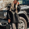 Make Your Mark Knit Sweater In Black Image - 1