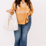 Pretty Days Ahead Embroidered Top  Curves Image - 1