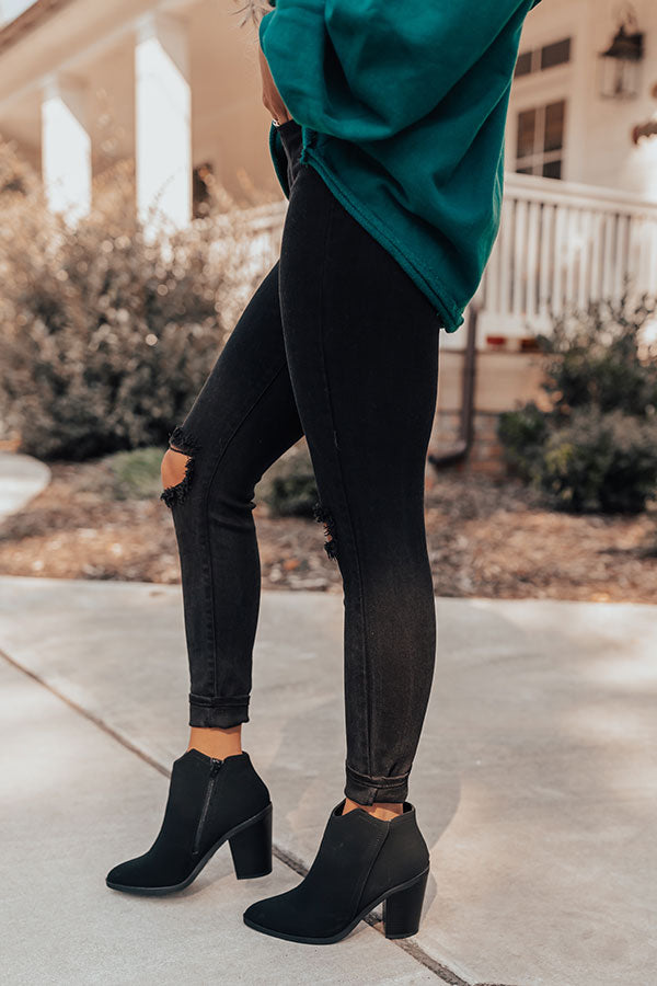 The Olandra High Waist Distressed Skinny Image - 3